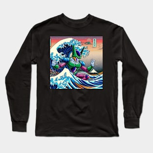 Katsushika Hokusai the great wave Long Sleeve T-Shirt